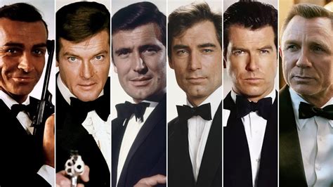 All James Bond Actors Together