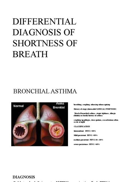 Dd Nyeri Dada & Sesak Napas | PDF | Myocardial Infarction | Asthma