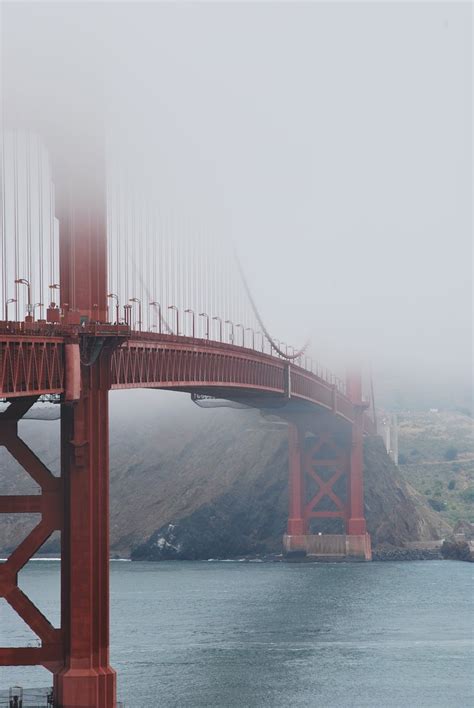 Fog over the Golden Gate Bridge Free Photo Download | FreeImages