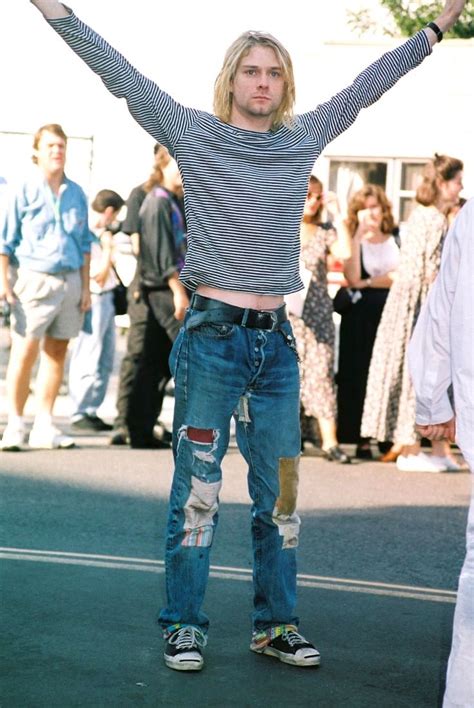 [INSPO] Kurt Cobain | Grunge fashion, Kurt cobain style, 90s fashion grunge