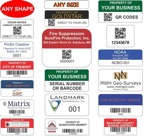 QR CODE LABELS – Strong Asset Tags