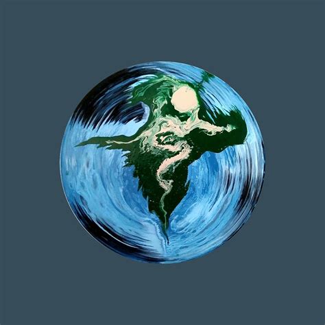 Abstract Mother Earth Painting by Mire | Pixels