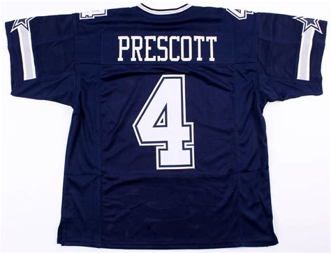 Dak Prescott Cowboys On-Field Style Custom Stitched Jersey (Size XL) | Pristine Auction
