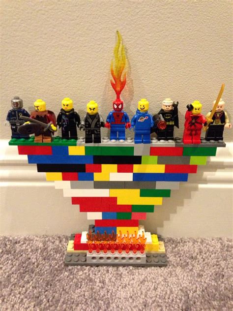 Lego menorah! | Hanukkah crafts, Hanukkah art, Hanukkah diy