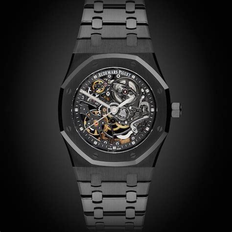 Audemars Piguet Skeleton Royal Oak by Titan Black | Audemars piguet, Skeleton watches, Piguet