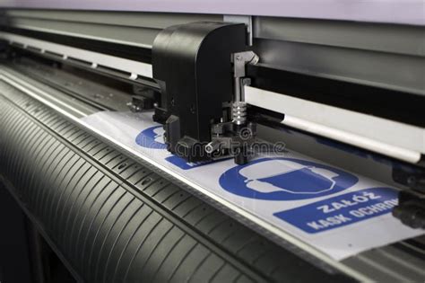 Vinyl Plotter Cutting Machine. Isolated With PNG File Attached Stock Image - Image of attached ...