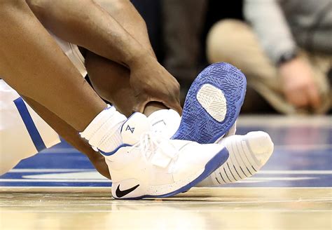 Could Zion Williamson Sue Nike after Knee Injury Caused by Sneaker Blowing Up? - Newsweek