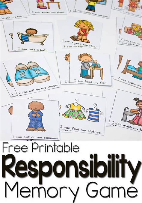 Responsibility for Preschoolers: Interactive Book & Game | Interactive ...