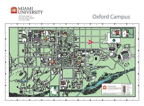 Oxford Campus Map