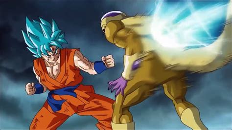 SSB Goku One Inch Punch Against Golden Frieza HD | Dragon Ball super ...