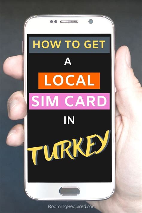 Buying a SIM Card in Turkey - Roaming Required