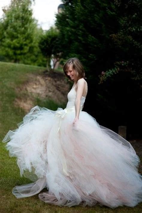 Adult Long Tutu Skirt, Adult Tutu Dress, Ivory With A Hint Of Peach ...