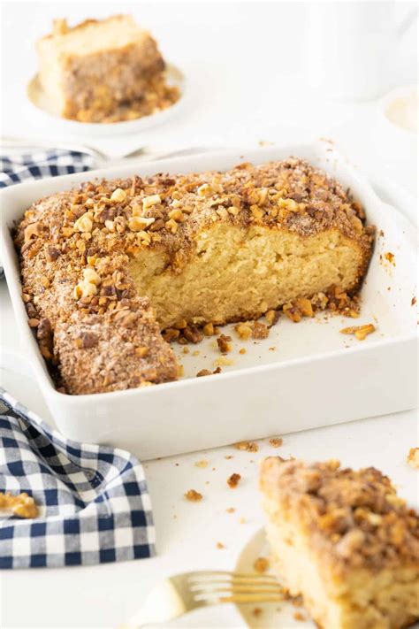 Sour Cream Coffee Cake - The Kitchen Magpie