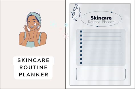 Free Skincare Routine Planner Graphic by Realtor Templates · Creative Fabrica