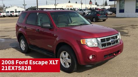 2008 Ford Escape XLT | General Features Quick Tour | Edmonton - YouTube