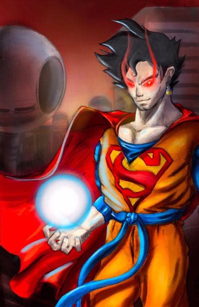 Goku/Superman fusion commission by KMHartstudio on DeviantArt