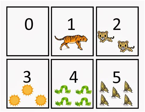 Free Printable Numbers 1-20 Flashcards