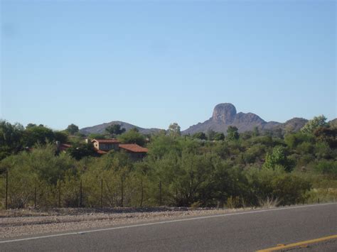 View of Vulture Peak in Wickenburg, AZ | Castle valley, Monument valley, Natural landmarks