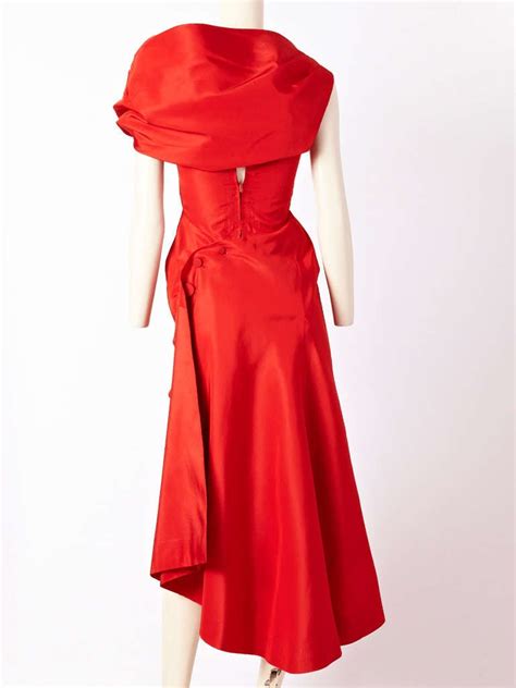 Charles James Spiral Dress at 1stdibs