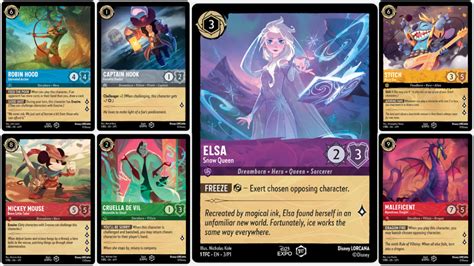 The first Disney Lorcana cards have been revealed - High Res Images - Lorcana Trading Card Game ...