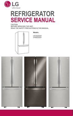 160 Best LG Refrigerator Service Manual ideas in 2024 | refrigerator ...