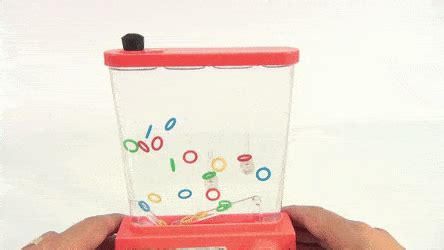 Remember these handheld water ring toss games? : nostalgia