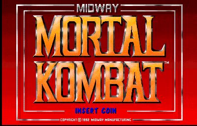 Mortal Kombat (Midway) - retrogame.ch