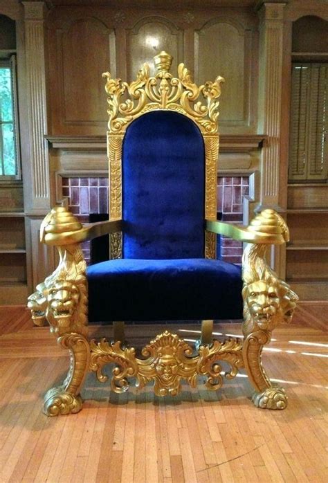 Custom Gothic Throne Chair