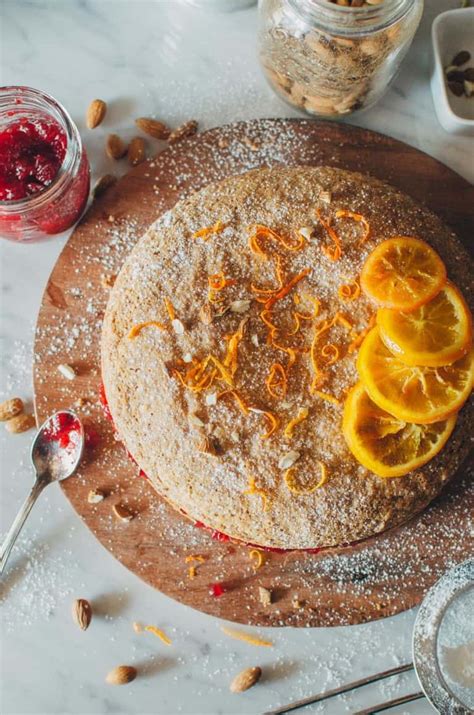 Gluten-free Red Berry Almond Buckwheat Cake - Very EATalian