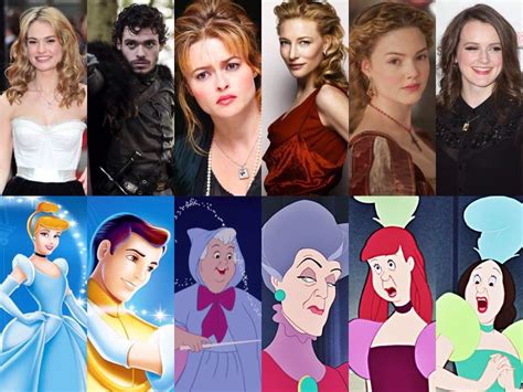 the Cast of Cinderella (2015) | Cinderella 2015, Cinderella, Disney