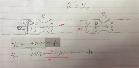 Intuitively, why does voltage drop across a series circuit ...