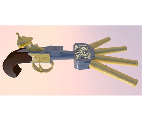 Free STL file Duck's foot gun・3D printable design to download・Cults