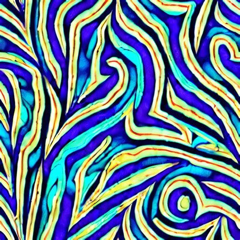 Seamless Psychedelic Colored Maori Tribal Pattern Graphic · Creative ...