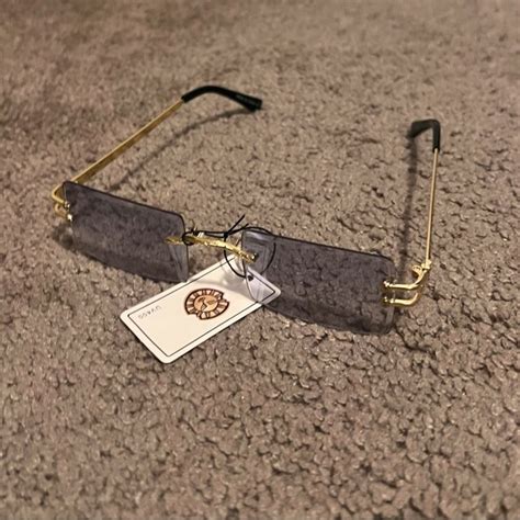 Accessories | Pop Smoke Style Rectangular Sunglasses | Poshmark