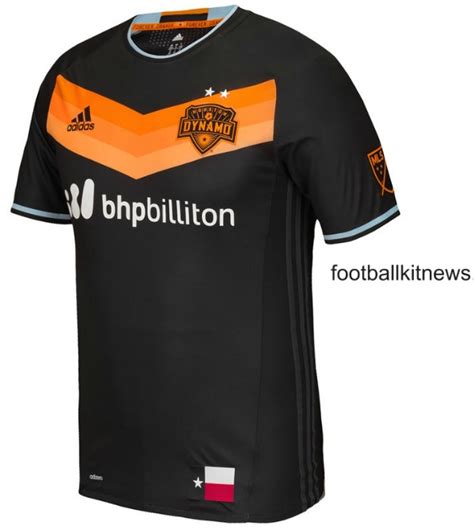 Black Houston Dynamo Jersey 2016- New Houston MLS Alternate Uniform ...