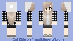 Cute Beanie Girl Minecraft Skin