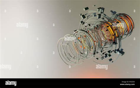 Concept Design Abstract Architecture or Space Station Stock Photo - Alamy