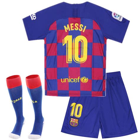 Egypt 10 Messi Jersey for Kids/Youth Barcelona Messi Home Soccer Jersey ...