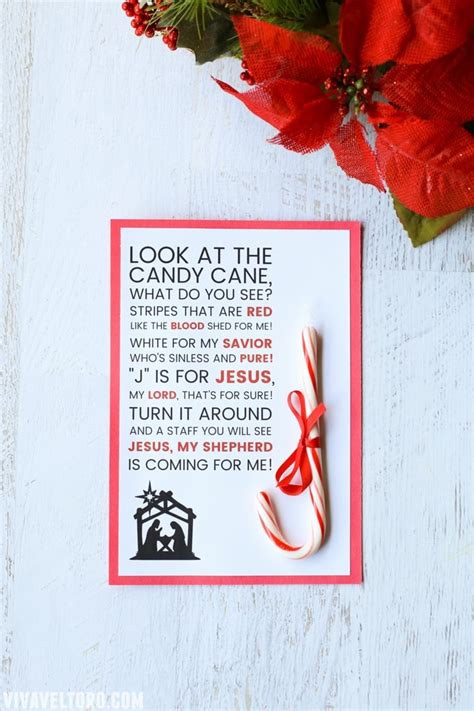 Printable Candy Cane Legend Poem