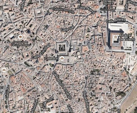 Toledo Spain Tourist Map - Best Tourist Places in the World