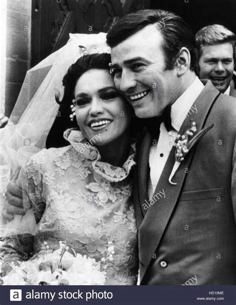 Download this stock image: Wedding of James Drury (right) and his third wife, Phyllis Mitchell ...