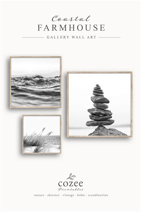 Coastal Wall Art Prints, Printable Coastal Photography Gallery Wall ...