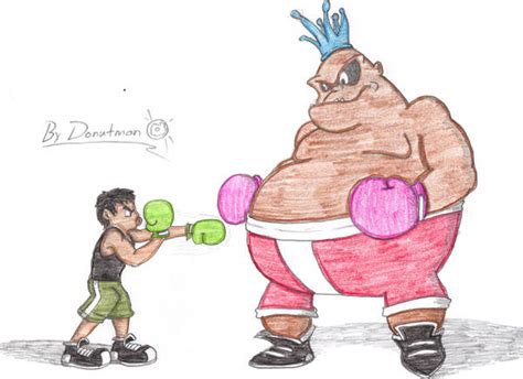 AT: Little Mac vs King Hippo by MrDonutman on DeviantArt