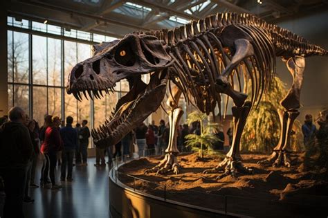 Premium AI Image | Dinosaur exhibition in Fernbank Museum Atlanta ...