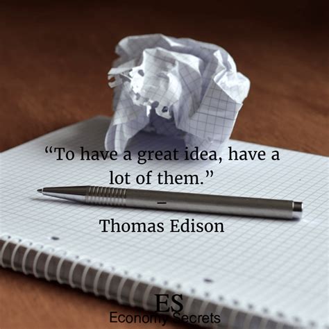 Thomas Edison Quotes 15 Thomas Edison Quotes, Action Quotes, Planning ...