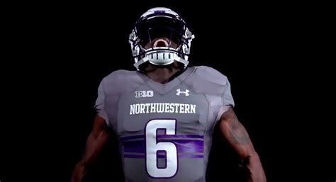 WATCH: Northwestern busts out new uniforms for Wisconsin game