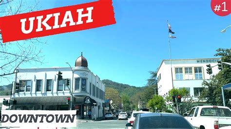 Dash Cam | Driving Downtown | Ukiah California | USA - YouTube