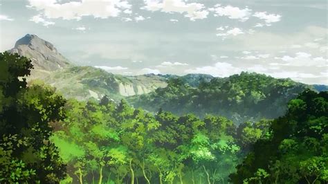 Anime Background Scenery Forest