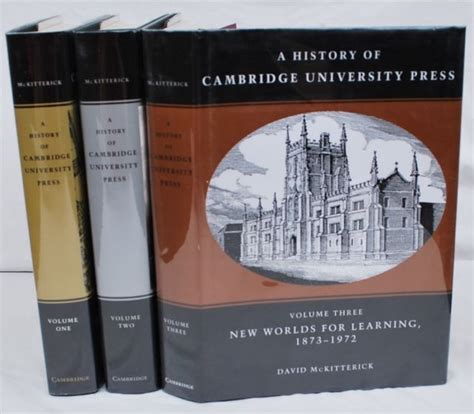 A History of Cambridge University Press [3 Volumes, Complete].