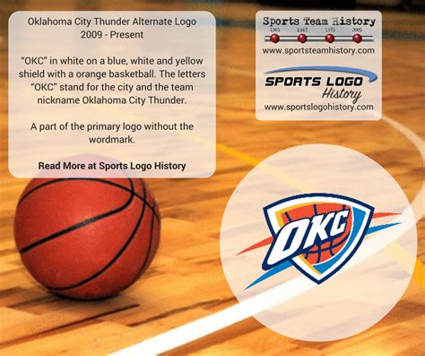 The Thunder have only had one primary logo in their short history and ...